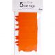 Pack of 5 Tags - Apricot