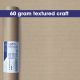 10M x 70CM Roll Wrap Kraft Classic