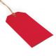 Pack of 10 Tags - Craft Red