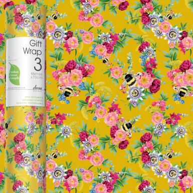 3M x 70CM Roll Wrap Lola Bee