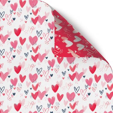 Gift Wrap Painted Heart