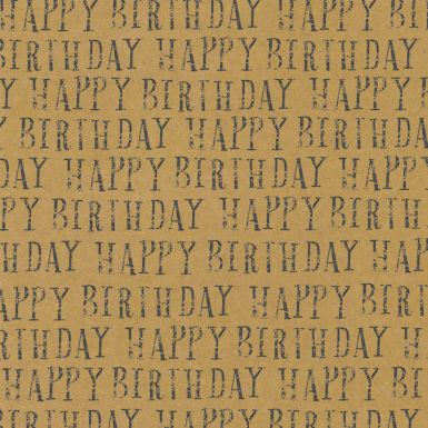 Gift Wrap Happy Birthday Craft 