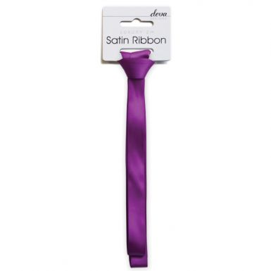 Satin Ribbon (Essential) - Purple