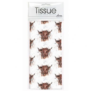 Tissue Meg Hawkins Highland Cow