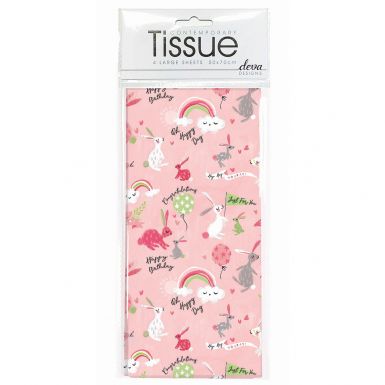Tissue Baby Bunny Pink