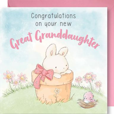 Congratulations on Your New Great Granddaughter