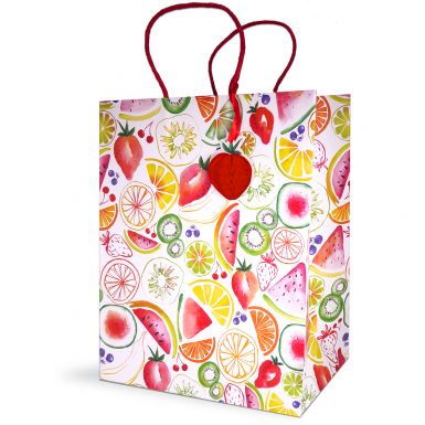 Gift Bag Large Summer Fruit