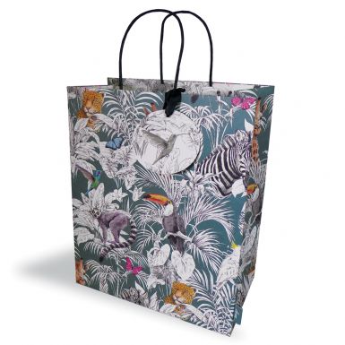 Gift Bag Large Tropical Animals