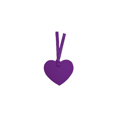 Heart Tags - Violet