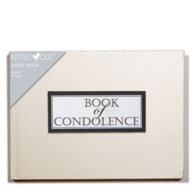 Condolence Guest/Note Book