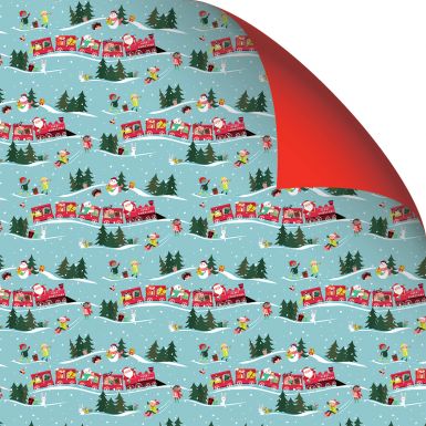 Gift Wrap Santa Express