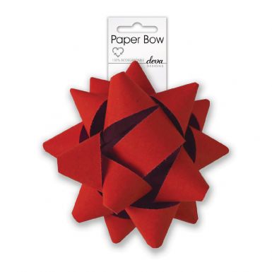 Paper Bow Red 