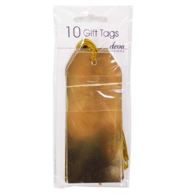 Pack of 10 - Large Parcel Gold Foil