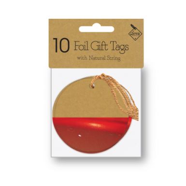 Red Foil Dipped Tags RRP £2