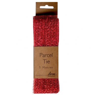 Parcel Tie Ribbon Red