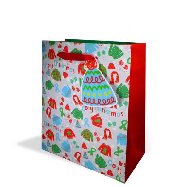 Gift Bag Medium Cosy Christmas