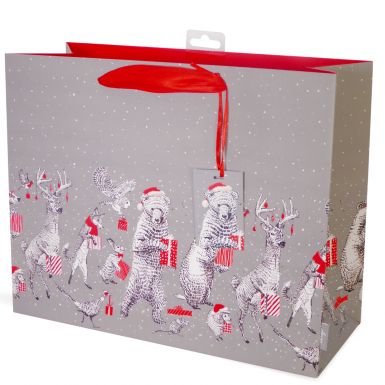 Gift Bag Carrier Animal Party