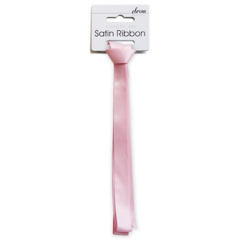 Satin Ribbon (Essential) - Soft Pink