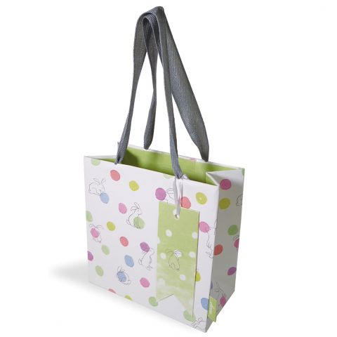 Gift Bag Small Polka Dot Bunnies