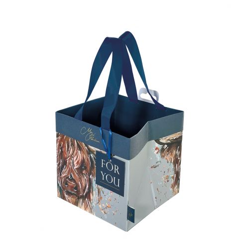 Gift Bag Small Meg Hawkins Highland Cow