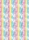 Gift Wrap Rainbow Stripe