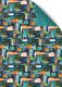 Gift Wrap Hip Hop Birthday Blue