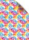 Gift Wrap Rainbow Tie Die