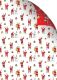 Gift Wrap - Snow Time Santa